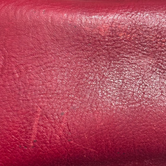 Fossil Oxblood Red Leather Shoulder Bag. Vintage 90s - Picture 16 of 17